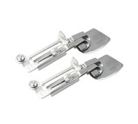 Hxhsgmeh Pied D'Ourlet Roulé à Coudre Réglable, 2 Pièces 12-20 mm Ensemble de Pieds D'Ourlet Roulé à Couture Universel Réglable et Facile à Installer