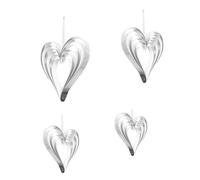Hxhsgmeh Saint Valentin, anniversaire, décoration de mariage, pendentif d'amour 3D, décoration à suspendre, scène d'ambiance, vitrine de magasin
