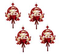 Hxhsgmeh Texte vietnamien Décoration Printemps Festival Pendentif Nouvel An Décoration Salon Bow Pendentif Nouvel An