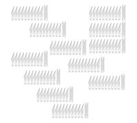 HXHWKEN 120Pcs Lame Scalpel #11 Lames de Rechange pour Cutter de Précision Couteau pour Loisirs Créatifs en Acier Carbone de Qualité Supérieure