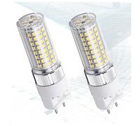 HXIA G12 20W Ampoule LED Maïs Blanc Froid 6000K Double Aiguille Base Ampoule Equivalen 150W Halogène Angle de Faisceau 360° (Non Dimmable)