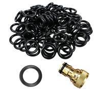 HXLPOWER 50 Joints Toriques 1/2" EPDM pour Raccords Arrosage | Caoutchouc EPDM durable. Idéal pour raccords Gardena 1/2" et systèmes d'arrosage. Remplacement rapide, étanchéité supérieure.