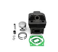 HXLSDYGP Kit de Joint de Rouleau d'aiguille de goupille de Segment de Piston de Cylindre de 44mm adapté aux pièces de Rechange de Tondeuse à Gazon RYOBI RBC52SB RBC-52SB 50CC