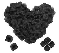 HXMJIED Lot de 1 000 pétales de rose artificiels, pétales de rose artificiels, pétales de rose en soie pour chambre à coucher, pour mariage, anniversaire, Saint-Valentin