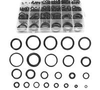HXMJIED Lot de 360 joints toriques en caoutchouc, 24 tailles, joints toriques noirs, joints toriques de robinet de cuisine, joints toriques isolants pour plomberie, plombier