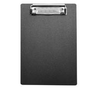 HXMJIED Petit porte-bloc en plastique, noir, format A5, format lettre standard, mini 15,2 x 22,9 cm