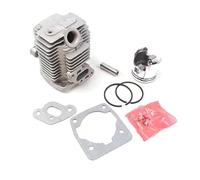 HXMPJSD Kit Cylindre-Piston TU26 33 mm for pulvérisateur KAAZ VS256 CG260 25,6 cm³ 767, Ensemble Cylindre, Piston, goupille Pièces de Rechange