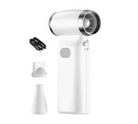 HXNH Dépoussiéreur électrique portatif avec écran LCD, souffleur de poussière pour Ordinateur Portable, Automobile, Camping, claviers, Outil de Nettoyage, Jets à Vitesse, souffleur d ' air Sec