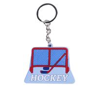 HXNH Hockey sur glace sport pendentif porte-clés dessin animé sports d'hiver charme porte-clés clé de voiture sac pendentif sac à main accessoires hockey sur glace porte-clés