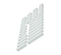 HXNH Kit de gestion complet de câbles en acrylique de 34 pièces - Outil d'organisation pour boîtier PC - Gaine d'extension d'alimentation