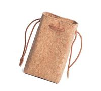 HXNH Lightweight Foldable Camera Accessory Bag Using Skin Friendly Cork Fabric Provides Gentle Protections Against Impacts Retro Camera Case