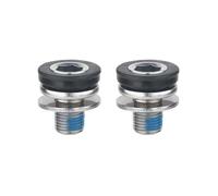 HXNH Lot de 2 vis de manivelle de rechange pour vélo - Bras hexagonal - Vis de fixation sans capuchon - Vis de pédalier Enduring Bicycles - Vis de pédalier de vélo