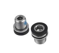 HXNH Lot de 2 vis de manivelle de rechange pour vélo - Bras hexagonal - Vis de fixation sans capuchon - Vis de pédalier Enduring Bicycles - Vis de pédalier de vélo