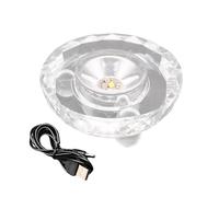 HXNH Plateforme éclairée par LED offrant une couleur dynamique pour une meilleure présentation d'artefacts et création d'ambiances - Support d'éclairage ABS