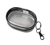 HXNH Pochettes de rangement transparentes portables pour appareils électroniques avec plusieurs compartiments pour le chargement des fils, des écouteurs, des accessoires électroniques, étui de