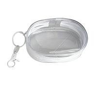 HXNH Pochettes de rangement transparentes portables pour appareils électroniques avec plusieurs compartiments pour le chargement des fils, des écouteurs, des accessoires électroniques, étui de