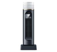 HXNH Ventilateur de bureau sans pales avec grille 6 vitesses, contrôle silencieux, texture pour un espace limité, ventilateur de refroidissement silencieux par temps chaud