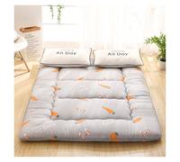 hxoity 10 Cm D'épaisseur Traditionnel Matelas De Futon Japonais Tapis De Sol Tatami Tapis De Couchage Double Soft Nonlip Plit De Couchage De Couchage De Couchage Pliable Matelas Pliant Roulable