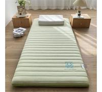 hxoity Matelas De Camping Portable Tapis De Sol Tatami Canapé-lit Pliable Et Enroulable Matelas Futon Japonais Doux Et Antidérapant Matelas Futon Double pour Soulager Les Maux De Dos
