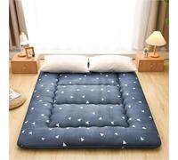 hxoity Matelas De Futon Japonais 10 Cm D'épaisseur Tapis De Couchage Tatami Tapis De Pliage des Dortoirs D'étudiant Matelas Pliant Roulable Soft Nonlip Mâtelas De Couchage Double Canapé-lit Au Sol