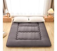 hxoity Matelas De Futon Japonais 10 Cm D'épaisseur Tapis De Couchage Tatami Tapis De Pliage des Dortoirs D'étudiant Matelas Pliant Roulable Soft Nonlip Mâtelas De Couchage Double Canapé-lit Au Sol