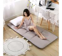hxoity Matelas Futon Japonais 4cm Tatami, Pliable Doux Brossé Antidérapant