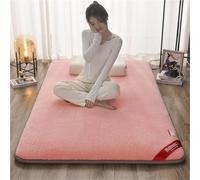 hxoity Matelas Futon Japonais Épaisseur 5 Cm Tapis De Sol Tatami Tapis Respirant 4 Saisons Matelas Pliable Épais Et Moelleux Surmatelas Déroulable pour Lit D'appoint Tapis De Camping Portables