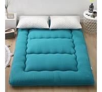 hxoity Matelas Futon Japonais Matelas De Couchage Tatami Épaissir 8-10 Cm Portable Tapis De Lit De Canapé De Plancher Tapis Pliant Dortoir Garçons Filles Pleine Taille Double De Couchage