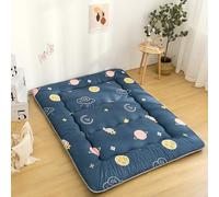 hxoity Matelas Futon Japonais Tapis De Sol Tatami Épaisseur 10 Cm Matelas Pliable Tapis De Sol Pliable Et Enroulable Portable Tapis De Camping pour Lit Simple Ou Double, Dortoir Étudiant