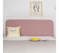 HXOUTGKP Housse de Tête de Lit Souple, Housse de Protection Extensible Unie Pour Tête de Lit Double/Simple 150 Cm/K/120-140Cm