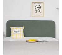 HXOUTGKP Housse de Tête de Lit Souple, Housse de Protection Extensible Unie Pour Tête de Lit Double/Simple 150 Cm/H/120-140Cm