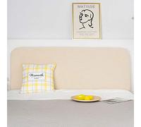 HXOUTGKP Housse de Tête de Lit Souple, Housse de Protection Extensible Unie Pour Tête de Lit Double/Simple 150 Cm/J/150-170Cm