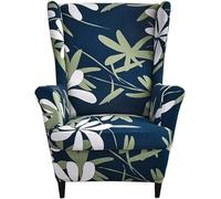 HXOUTGKP Housses de Chaise Extensibles Pour Fauteuils, Housses de Fauteuil À Oreilles Imprimées, Housses de Fauteuil Élastiques Sans Bretelles En Jacquard/18#