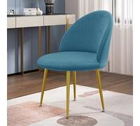HXOUTGKP Makeup Chair Covers 1/2/4/6Pcs,Round Bottom Stool Accent Low Back Dinning Chair Slipcover/E/6Pcs