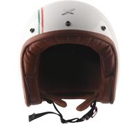 HXP RETRO JET ITALIA Jethelm weiss-grün-rot M