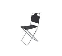 HXPKKX KANGYEBAIHUODIAN Chaise de pêche Pliante, Tabouret Portable, léger et Ultra-léger, for Tourisme, Camping, Plage, Pliable, Accessoires de Voyage(Black)