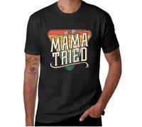 HXRUIAV Mama Tried Vintage Country Music Outlaw T-Shirt Funny Hippie Clothes Men Workout Shirt