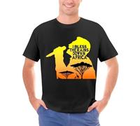 HXRUIAV Men Short Sleeve Africa Toto Africa T Shirt