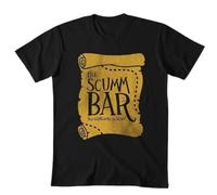 HXRUIAV The SCUMM Bar T Shirt Monkey Island scumm Bar guybrush threepwood Pirate Treasure Map Monkeys
