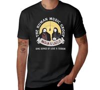 HXRUIAV What We Do in The Shadows - Human Music Group - Nadja & Laszlo T-Shirt Plus Sizes Cute Clothes Anime Clothes Mens Tall t Shirts