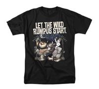 HXRUIAV Where The Wild Things are Wild Rumpus Unisex Adult T Shirt for Men and Woman