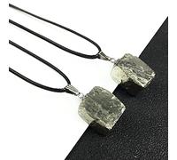 HXSCOO 1 pièces Naturel Pyrite Pendentif irrégulier Brillant minerai Pierre minérale Fer Brut spécimen gemme Pyrite Collier Bricolage Ornement