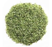 HXSCOO 2-4mm Naturel péridot Olivine Quartz Cristal Pierre Roche puces Chanceux guérison Cristaux de Quartz Naturel 50g
