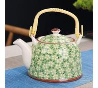 HXSCOO 900 ML Pot Grande capacité en céramique théière en Porcelaine avec Filtre à Eau Chinois Kung fu Bouilloire thé Verres Bouilloire thé Vert (Color : 13)