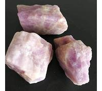 HXSCOO Cristal de Quartz Kunzite Naturel Spodumene Pierres minérales brutes décor de guérison Pierres Naturelles et minéraux (Color : 100g 5-15mm)