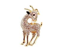 HXSCOO Exquis Belle Mouton chèvre Porte-clés Porte-clés for Voiture Porte-clés Porte-clés Chic Cristal Sac à Main Boucle Sac à Main Pendentif (Color : Silver)