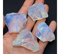 HXSCOO Pierres brutes d'opale Naturelle Cristal de Quartz minéral Brut Reiki Cristaux de guérison spécimens de gemmes décor à la Maison à Collectionner