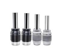 HXSMOZ 1 pièce C25 APU Tige Droite Fraise Tige C25 Apu13 Apu16 Monobloc Auto-serrant mandrin de Forage fraiseuse Porte-Outil Broche(B Type,C25-APU13)