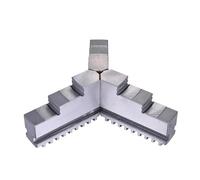 HXSMOZ 1pc K11-80 K11-100 K11-125 K11-130 K11-160 K11-200 Mandrin à Trois mâchoires Mandrin Universel à Trois mâchoires Pied de Carte 3 pièces/Ensemble mécanique(K11-80 R)