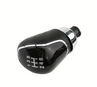 HXVGEGKPYK Pommeau Levier Vitesse Pommeau De Levier De Vitesse 5/6 Vitesses Pour Focus 2 MK2 FL Pour C-MAX 2006-2011, Levier De Transmission Manuel À Main Couvre bouton levier(6 speed black)